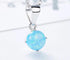 Pure S925 Sterling Silver! - Magical Simulated Opal Stone! - Hot Seller! - Designed in Paris! - Luxury Collection!