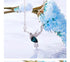 Where Birds Dare Necklace - Pure Sterling Silver - Genuine European Crystals - Free Box Packaging