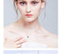 Where Birds Dare Necklace - Pure Sterling Silver - Genuine European Crystals - Free Box Packaging