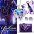 Niovani Pure Love Necklace! - Genuine European Crystals! - Pure Silver Plated! - Sparkling! - Hot Seller! - NEW Design! - Limited Edition!