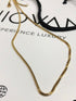 Zeus Chain! - Medium Length! - 14K Thick Gold Plated! - Strong Lasting Shine! - 600MM Length!
