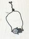Turkish Hand with Eye! - Black Gold Plating! - Adjustabale Bracelet! - Sparkling AAA Zirconia! - Hot Seller!