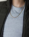 Rope Design 14K Genuine Gold Plated Neckchain! -Strong Polish & Long Lasting Shine! – Hot Seller!