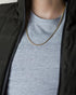 Rope Design 14K Genuine Gold Plated Neckchain! -Strong Polish & Long Lasting Shine! – Hot Seller!