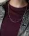 Rope Design Silver Plated Neckchain! - Strong Polish & Long Lasting Shine! – Hot Seller!