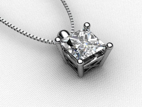 Sparkle With Me! - Niovani Stone Necklace - Pure S925 Sterling Silver! - Simulated Diamond! - 5AAAAA Cubic Zirconia! - Free Gift Packaging!