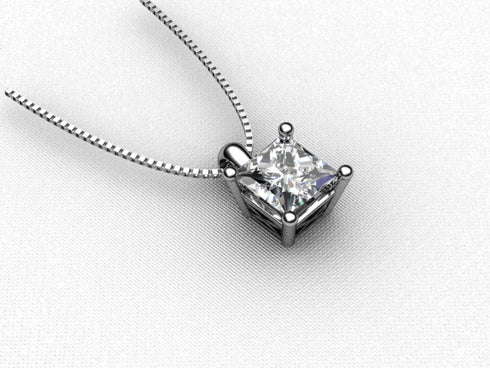 Sparkle With Me! - Niovani Stone Necklace - Pure S925 Sterling Silver! - Simulated Diamond! - 5AAAAA Cubic Zirconia! - Free Gift Packaging!