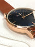 Curren Men's - Modern Elegance! - Ultra Soft Genuine Leather! - Water Resistant! - 1 Year Warranty!