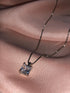 Sparkle With Me! - Niovani Stone Necklace - Pure S925 Sterling Silver! - Simulated Diamond! - 5AAAAA Cubic Zirconia! - Free Gift Packaging!