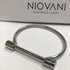 Niovani - Phoenix Bracelet! - Medium Size! - Modern Design! - Pure Stainless Steel! - Silver - Free Box Packaging!