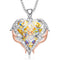 Niovani Pure Love Necklace! - Dazzling Rose Gold! - Genuine European Crystals! - Pure Silver Plated! - Sparkling! - Hot Seller! - NEW Design! - Limited Edition!