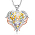 Niovani Pure Love Necklace! - Dazzling Rose Gold! - Genuine European Crystals! - Pure Silver Plated! - Sparkling! - Hot Seller! - NEW Design! - Limited Edition!