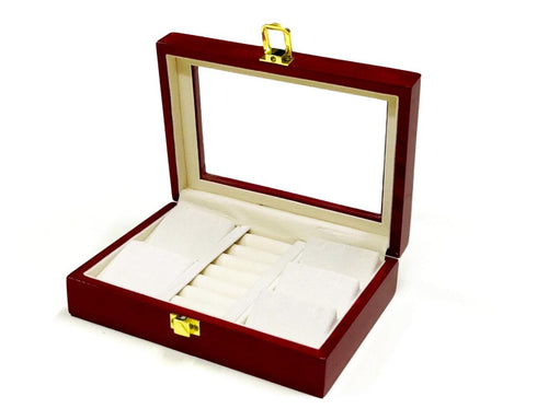 Niovani Jewellery Organizer Box! - High Quality! - Glossy Wood! - Hot Seller!