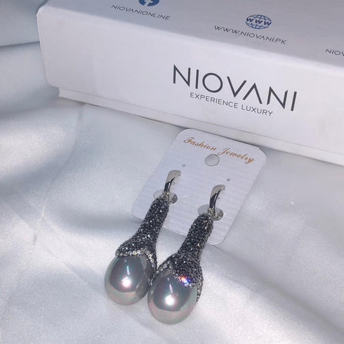 Turkish Delight - Statement Drop Earrings! - Gemstones with AAAAA Cubic Zirconia! - Free Box Packaging!