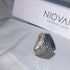 Oyster World! - Statement Adjustable Ring! - Genuine Baroque Pearl! - Free Box Packaging!