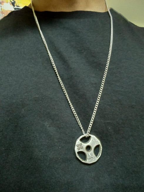 Strength of Strength Necklace! - Fine Stainless Steel! - Free Box Packaging!