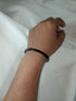 Modern Cuff Bracelet! - Medium Size! - Majestic Black! - Stainless Steel! - Free Box Packaging!