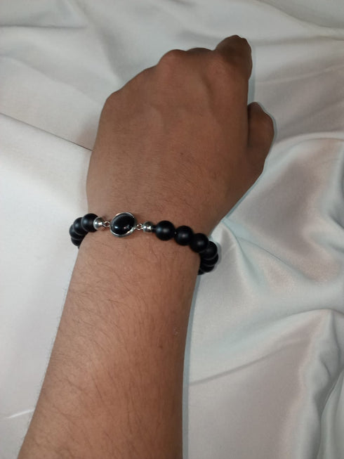 Moonstone Stone Bracelet! - Royal Grey! - Adjustable! – Hot Seller! – (Men/Women)