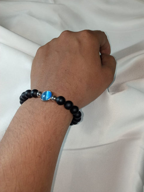 Moonstone Stone Bracelet! - Royal Blue! - Adjustable! – Hot Seller! – (Men/Women)