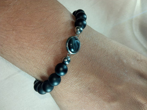 Moonstone Stone Bracelet! - Royal Grey! - Adjustable! – Hot Seller! – (Men/Women)