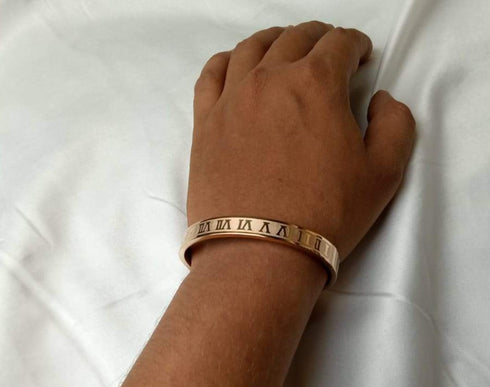 Majesty Bracelet! - Pure Rose Gold Plated Over 316L Stainless Steel! - Free Box Packaging!