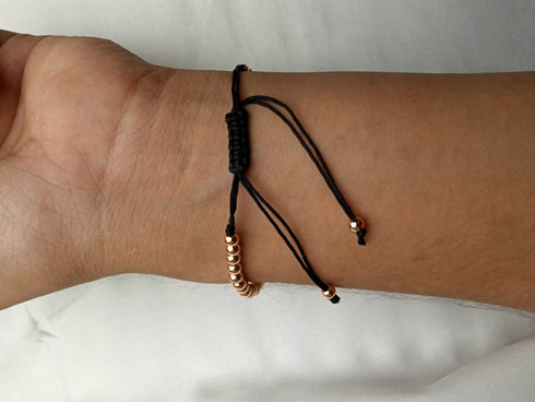 Kingdom! - Rose Gold Plated Adjustable Bracelet! - AAA+ Cubic Zirconia! - Free Box Packaging!