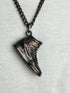 Shoe Shine Necklace! - Sparkling Jet Black! - 316L Surgical Grade Stainless Steel! - Free Gift Packaging!