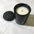 Luxe - Musk Scented Candle - Royal Black Genuine Marble Jar - Free Shook Carry Bag