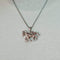 Off To The Races - Necklace - Pure 316L Surgical Grade Stainless Steel - Free Box Packaging