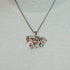 Off To The Races - Necklace - Pure 316L Surgical Grade Stainless Steel - Free Box Packaging