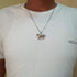 Off To The Races - Necklace - Pure 316L Surgical Grade Stainless Steel - Free Box Packaging