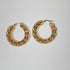 Lost Sparkle! - Modern Chunky Hoops! - 14K Gold Plated! - Hot Seller!