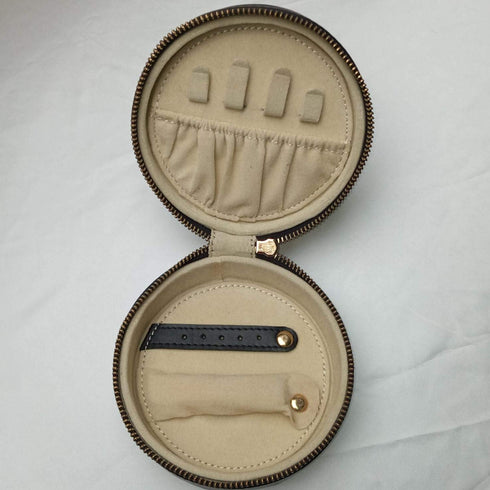 Niovani Jewellery Organizer - Genuine Leather! - Free Box Packaging