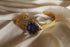 Curren Women's Gold Plated! - Sparkling Blue Dial! - Adjustable Steel Strap! - Sparkling Crystals! - 1 Year Warranty!