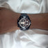 Naviforce Legend - Men's Watch - Red & Black - Chronograph - Silicon Strap - Water Resistant! - 1 Year Warranty!