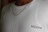 Timeless Gold - Gold Plated Necklace- 500 MM Length! - 316L Fine Stainless Steel! - Free Box Packaging!