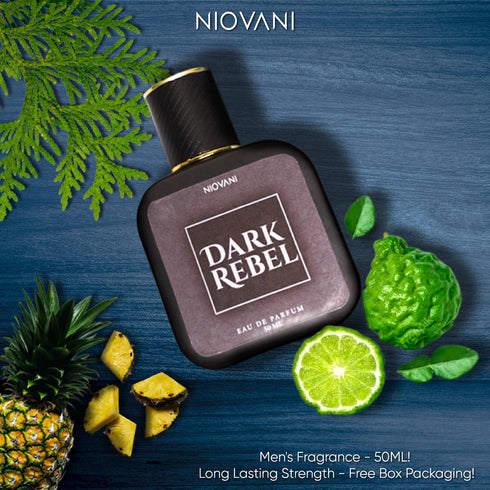 Dark RebeI - Men's Fragrance - Inspired by Hacivat Nishane - 50ML! - Long Lasting Strength! - Free Box Packaging!