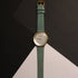 Curren Feminine - Women's Watch - Two Hand Dial - Genuine Green Leather Strap! - 1 Year Warranty!