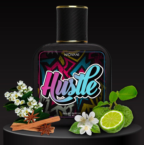 Hustle - Men's Fragrance - Inspired by 212 New York City - 50ML! - Long Lasting Strength! - Free Box Packaging!