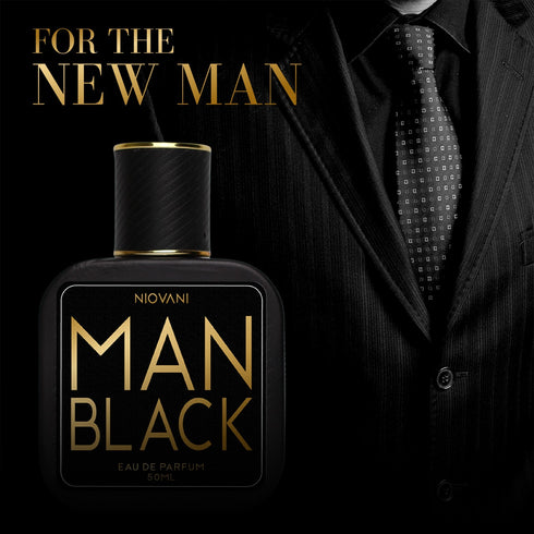 Man Black - Men's Fragrance - Inspired by Spicebomb- 50ML - Long Lasting Strength! - Free Box Packaging!