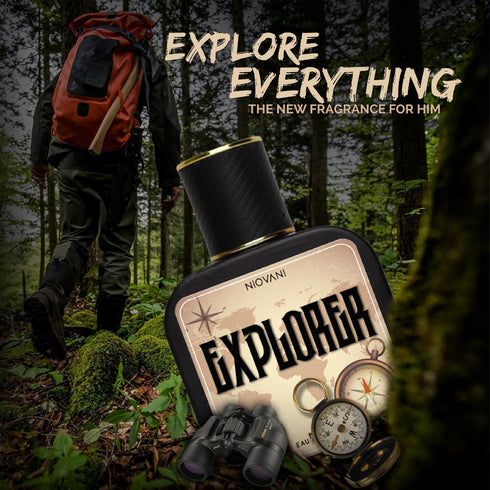 Explorer - Men's Fragrance - Inspired by Beckham Essence - 50ML! - Long Lasting Strength! - Free Box Packaging!
