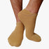 Soxyfeet Ankle Socks - Sugar Cookie Brown - Ultrasoft Cotton