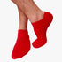 Soxyfeet Ankle Socks - Candy Red - Ultrasoft Cotton