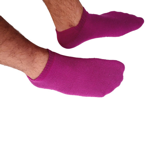 Soxyfeet Ankle Socks - Royal Purple - Ultrasoft Cotton
