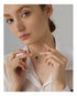 Secret Forest Necklace - Synthetic Malachite - 18K Genuine Gold Plated over Pure Stainless Steel! - Chic Design! - Free Box Packaging!