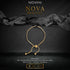 Nova Bracelet - Adjustable - 18K Genuine Gold Plated over Pure Stainless Steel - Non Tarnish - Free Box Packaging