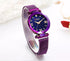 Curren Glitter (Royal Purple) - Women's Watch - Adjustable Magnetic Strap! - Water Resistant - 1 Year Warranty