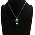 Wonderland Necklace - Rhodium Plated - Handcrafted - Modern Design - Free Box Packaging