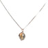 Moonstone Necklace - 14K Genuine Gold Plated over Sterling Silver - Dainty Design - Free Box Packaging!