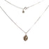 Moonstone Necklace - 14K Genuine Gold Plated over Sterling Silver - Dainty Design - Free Box Packaging!